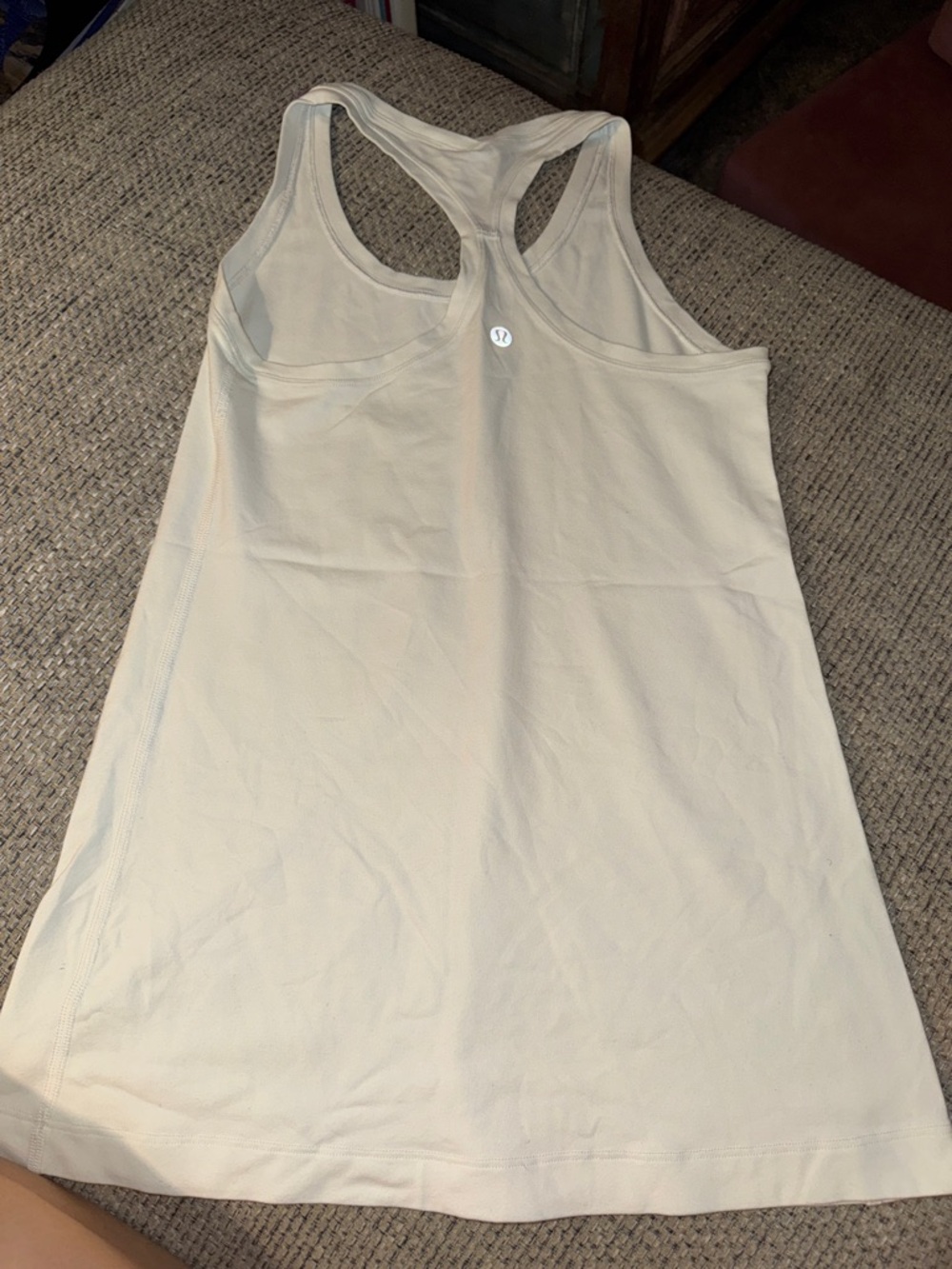 lululemon athletica Women's white Racerback Tank size M/L